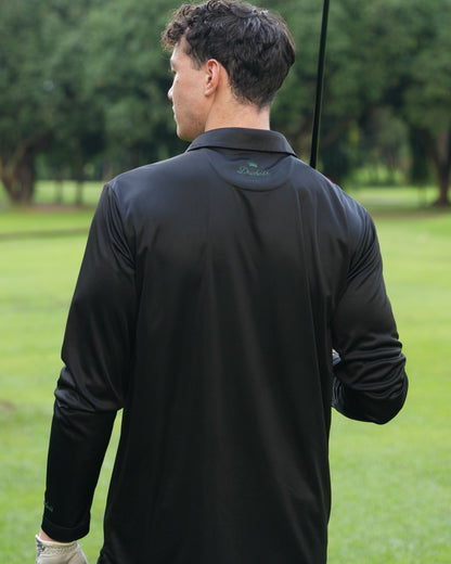 Long-Sleeve Sport Polo