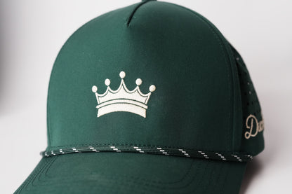 High Crown Trucker Cap (Forrest Green)